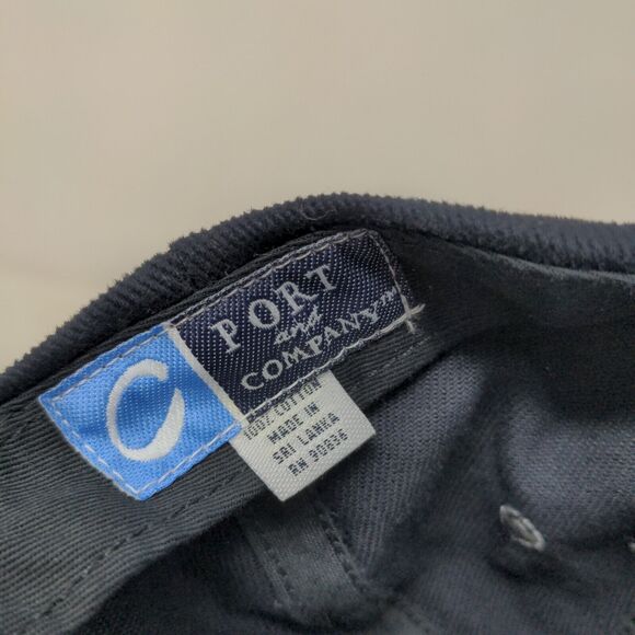 Port & Company Men's Slideback Hat Blue Dreyer Reinbold Honda Embroidered Logo - Picture 8 of 8